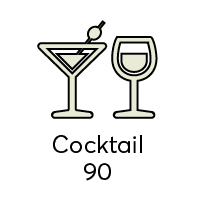 Amcor Lounge: Cocktails Capacity - 90