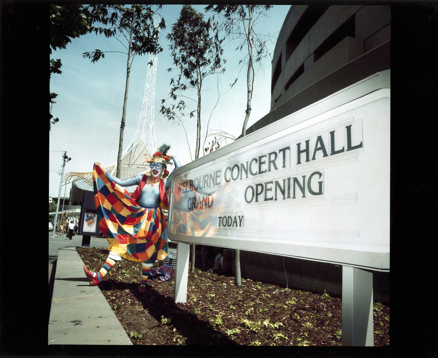 Grand opening of Hamer Hall (Melbourne Concert Hall) Victorian Arts Centre, 1982.