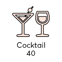 Melbourne Room: Cocktails Capacity - 40